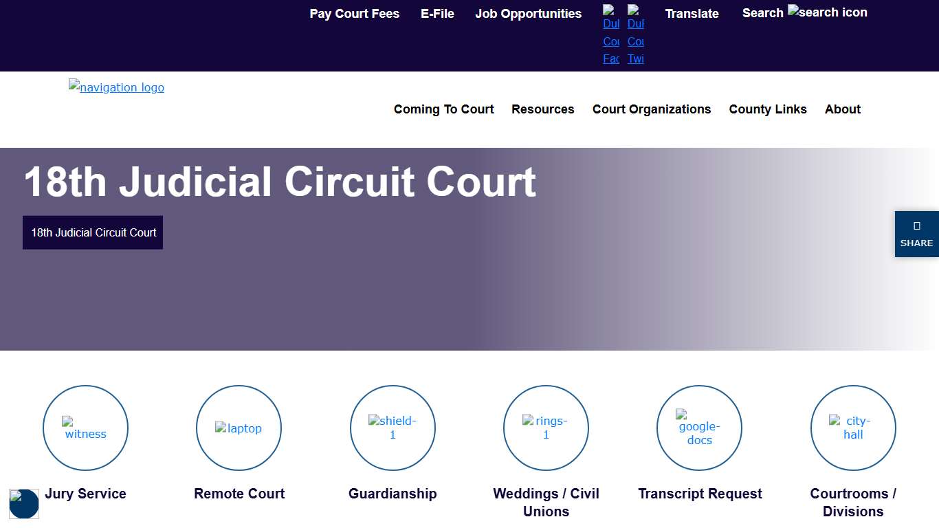 18th Judicial Circuit Court DuPage Courts